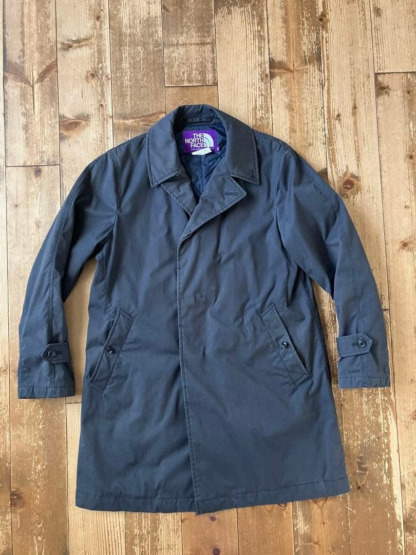 THE NORTH FACE nanamica ステンカラーコート 紺 M