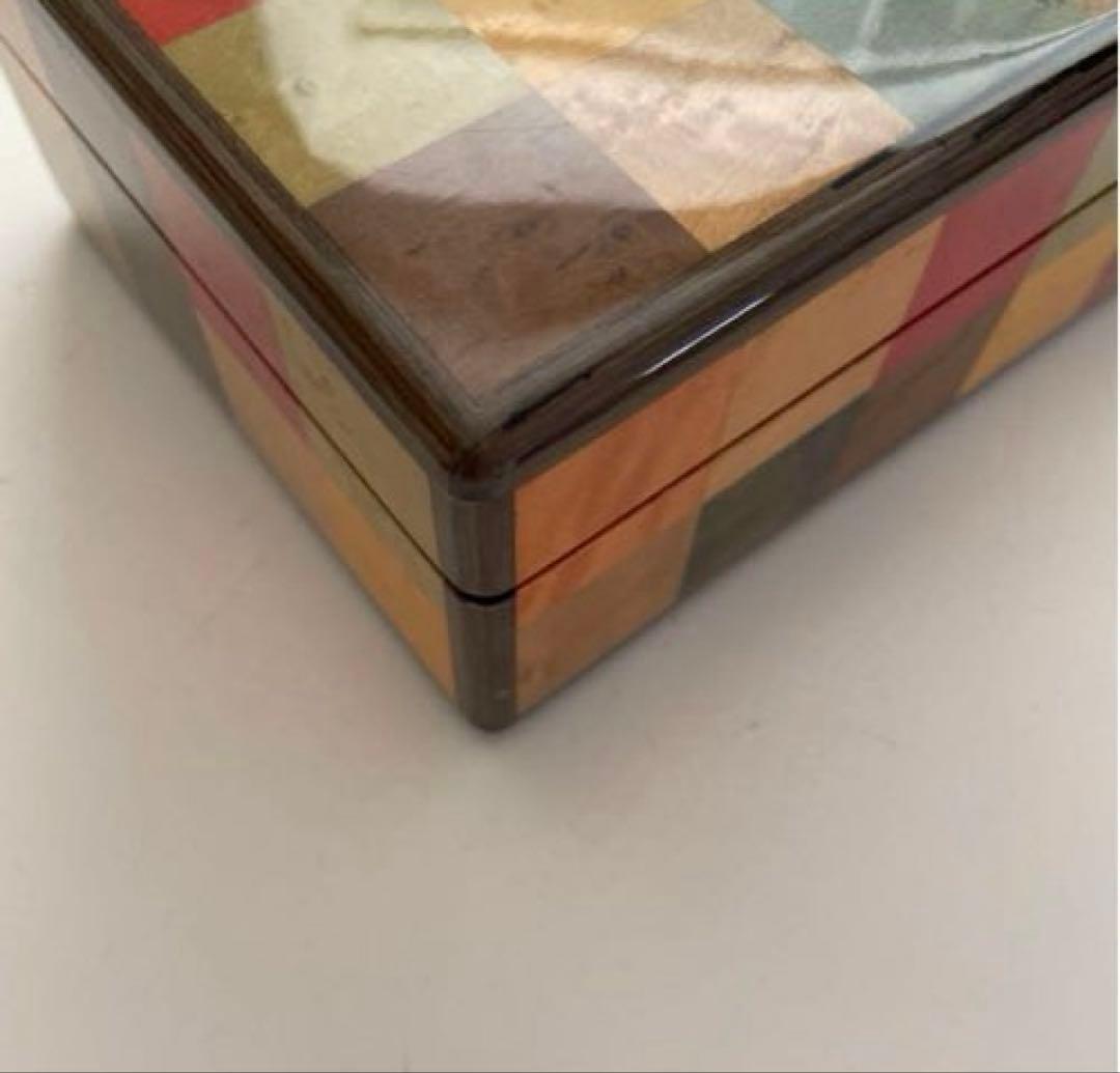 最終！HERMESラッカーウッドボックス〜アクセサリーボックス美品