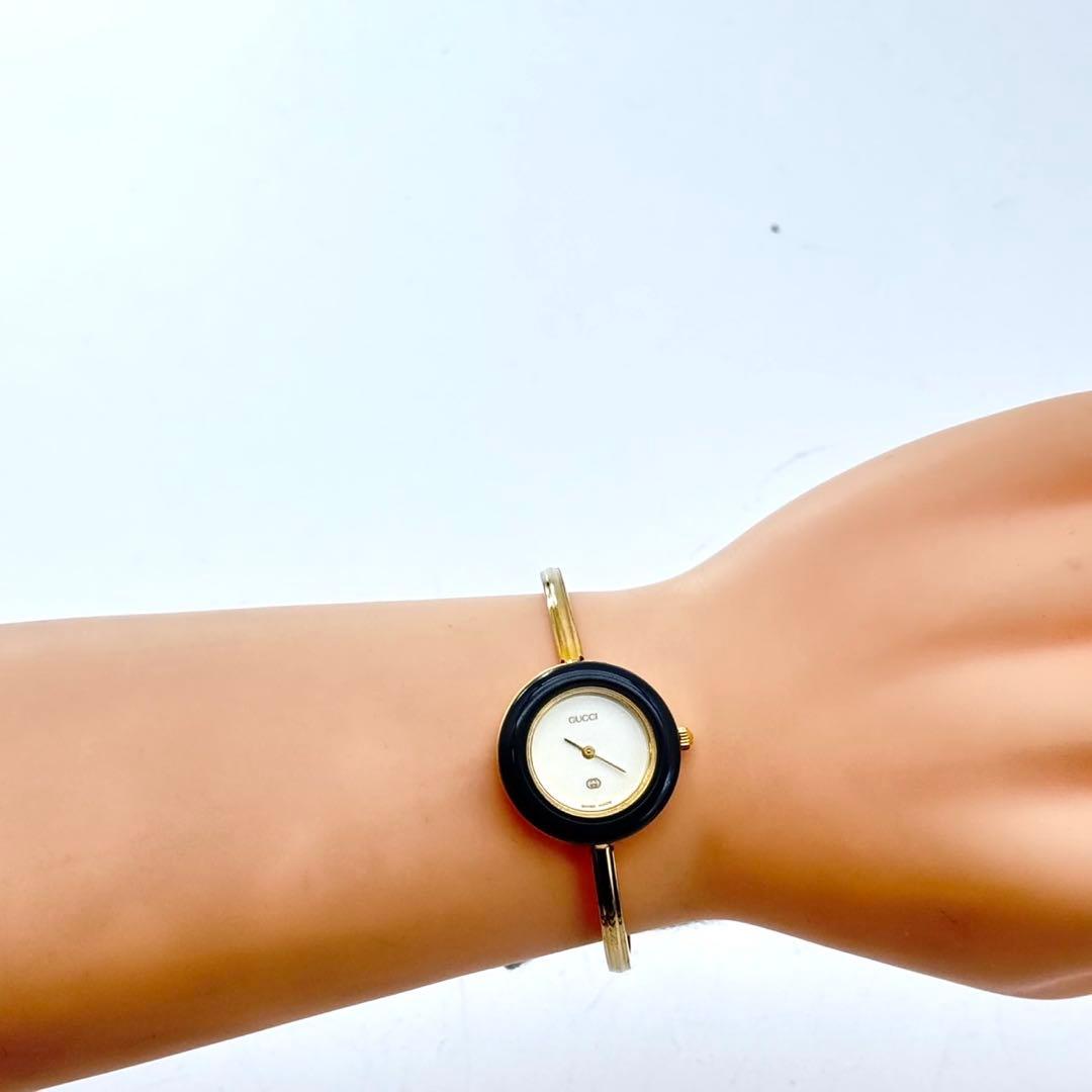 新品電池　GUCCI チェンジベゼル 腕時計 クォーツ　レディース　全6色