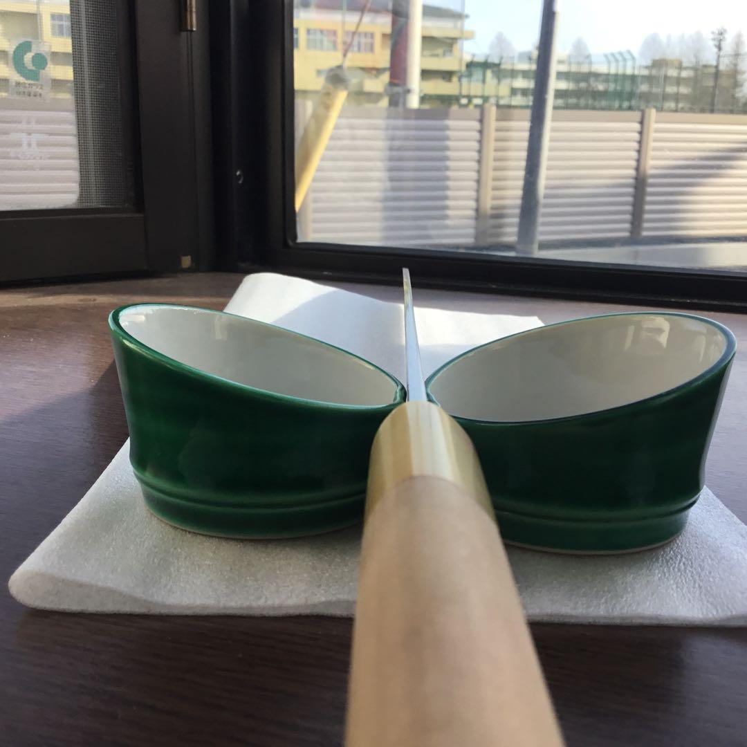 東京築地　有次　本焼柳刃包丁(ポンでお願い致します)