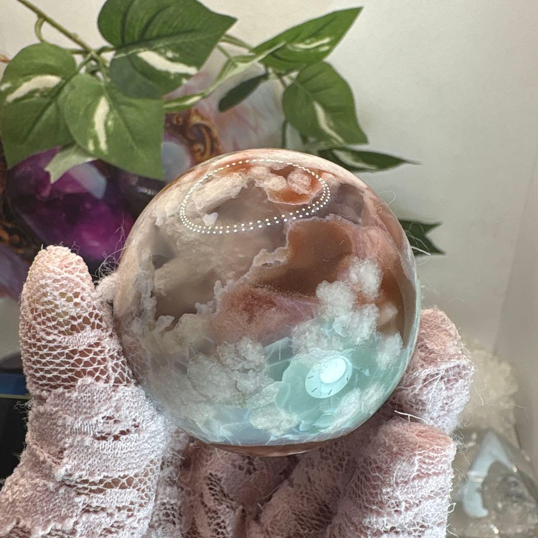 kei☆様ベビーピンクセレナイトハート♡♡No.1914