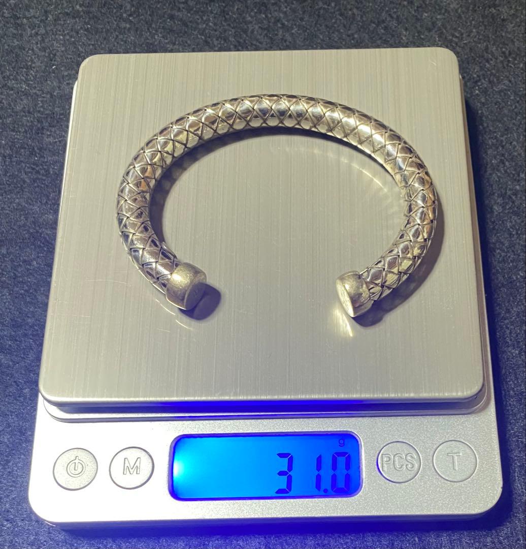 Bottega Veneta ボッテガヴェネタ イントレチャート バングル