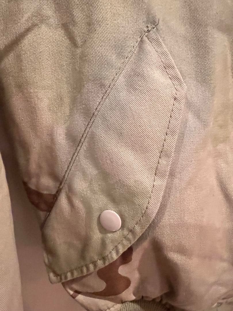 ALPHA デザートカモフラージュ MA-1 フライトジャケット