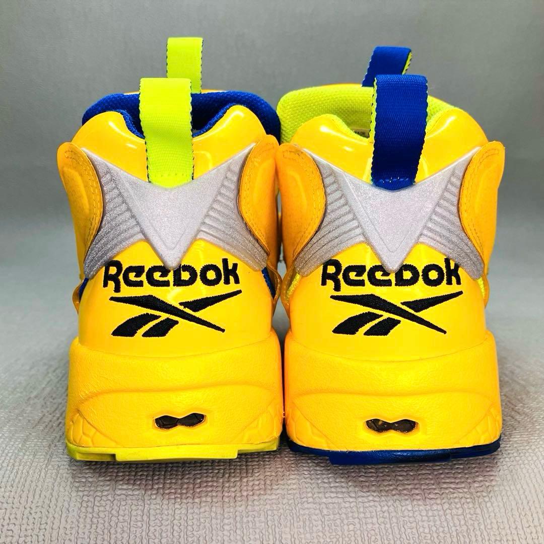 【希少美品】Reebok27.5㌢ポンプフューリーミニオンズ　FY3404 黄色