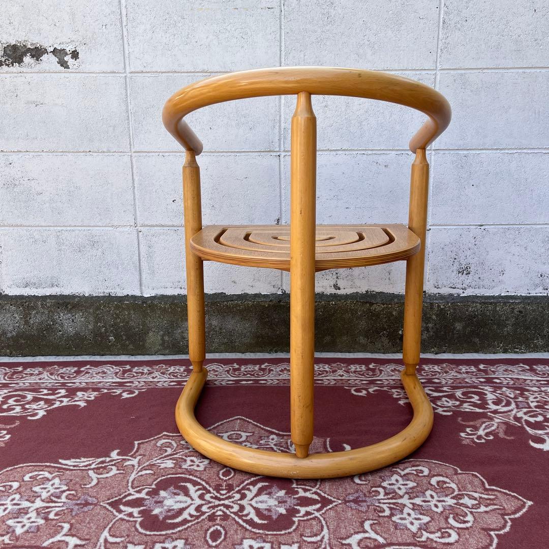 古家具ビンテージ品◾️National 木製家具 アームチェア 木製チェア