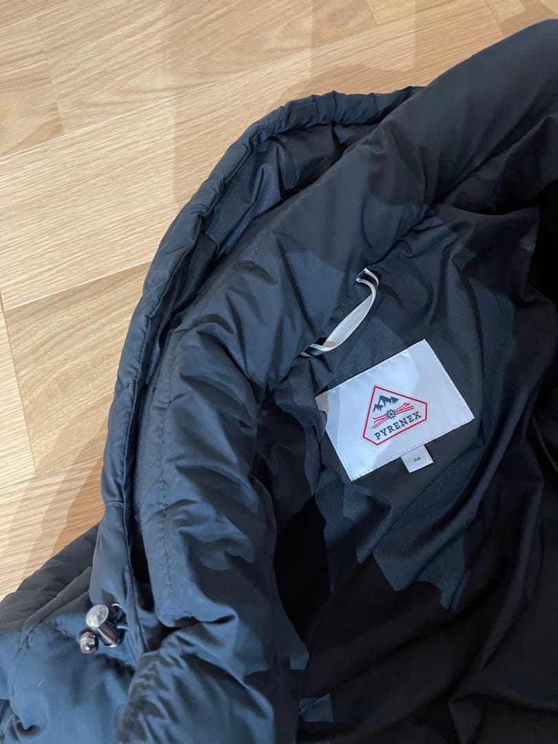 【美品】ピレネックス　ダウン　PYRENEX ブラック
