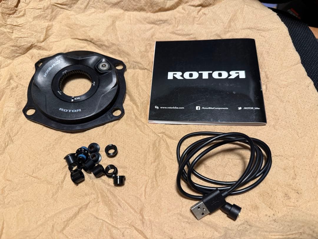 ROTOR INSPIDER パワーメーター BCD110