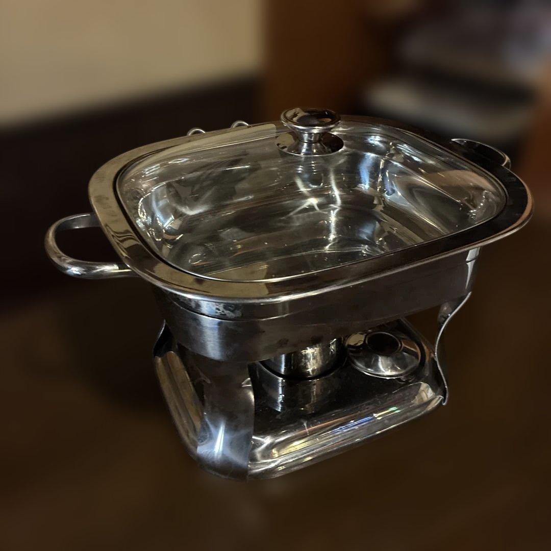 ビュッフェ用保温器 チェーフィング 幅360x奥305x高さ320