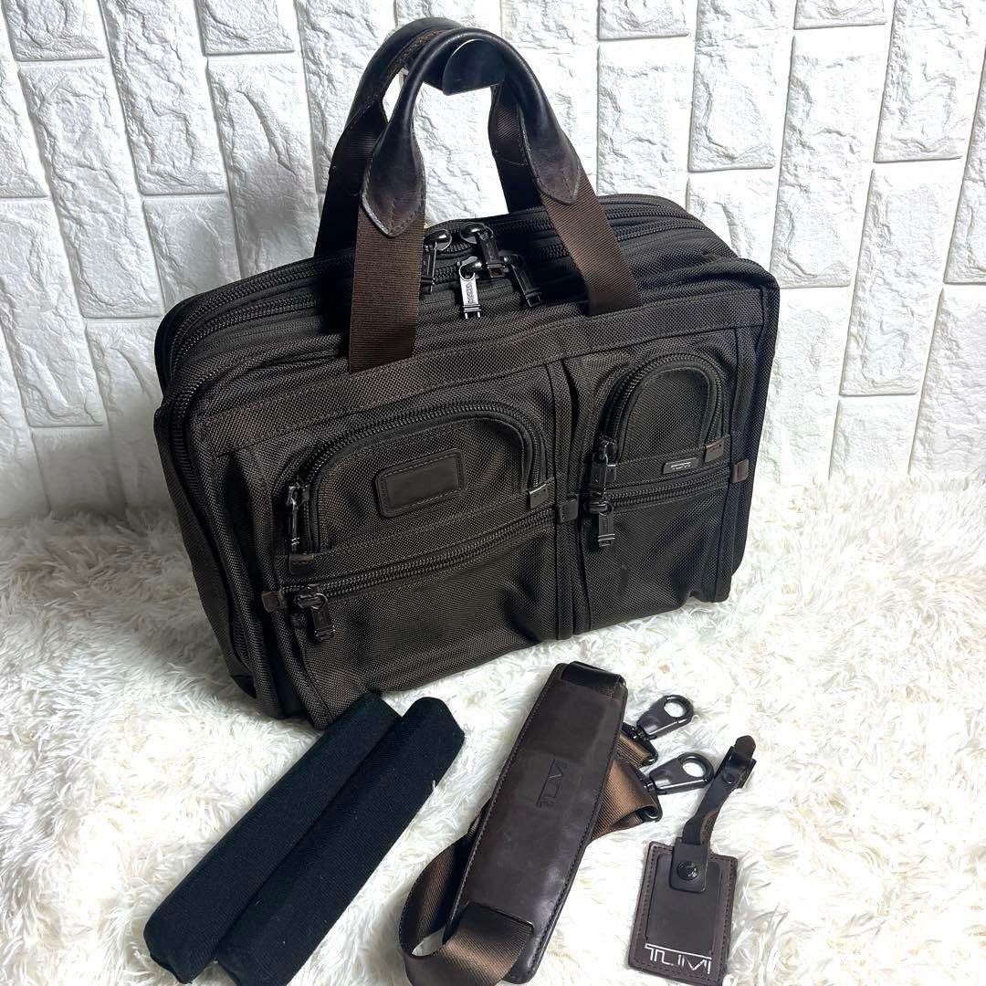 美品トゥミ TUMI バッグ ブリーフケース ビジネス ナイロン