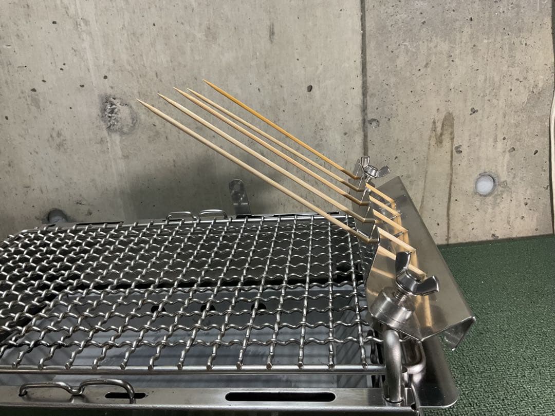 入手困難品 焼武者用 串焼きアダプター スノーピーク peak