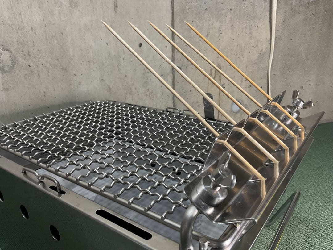 入手困難品 焼武者用 串焼きアダプター スノーピーク peak