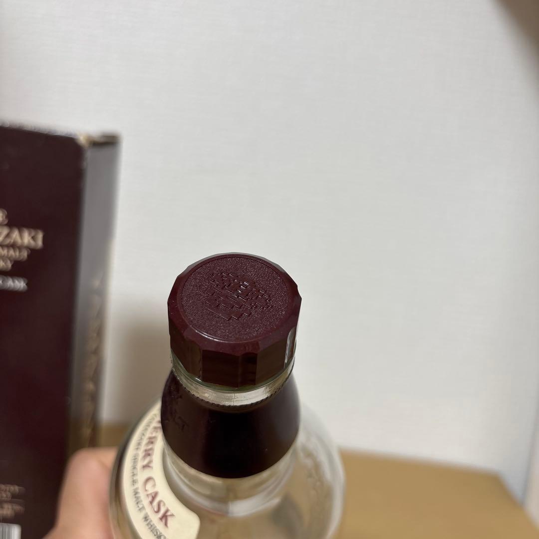 (空瓶、空箱) サントリーシングルモルトウイスキー　山崎　シェリーカスク