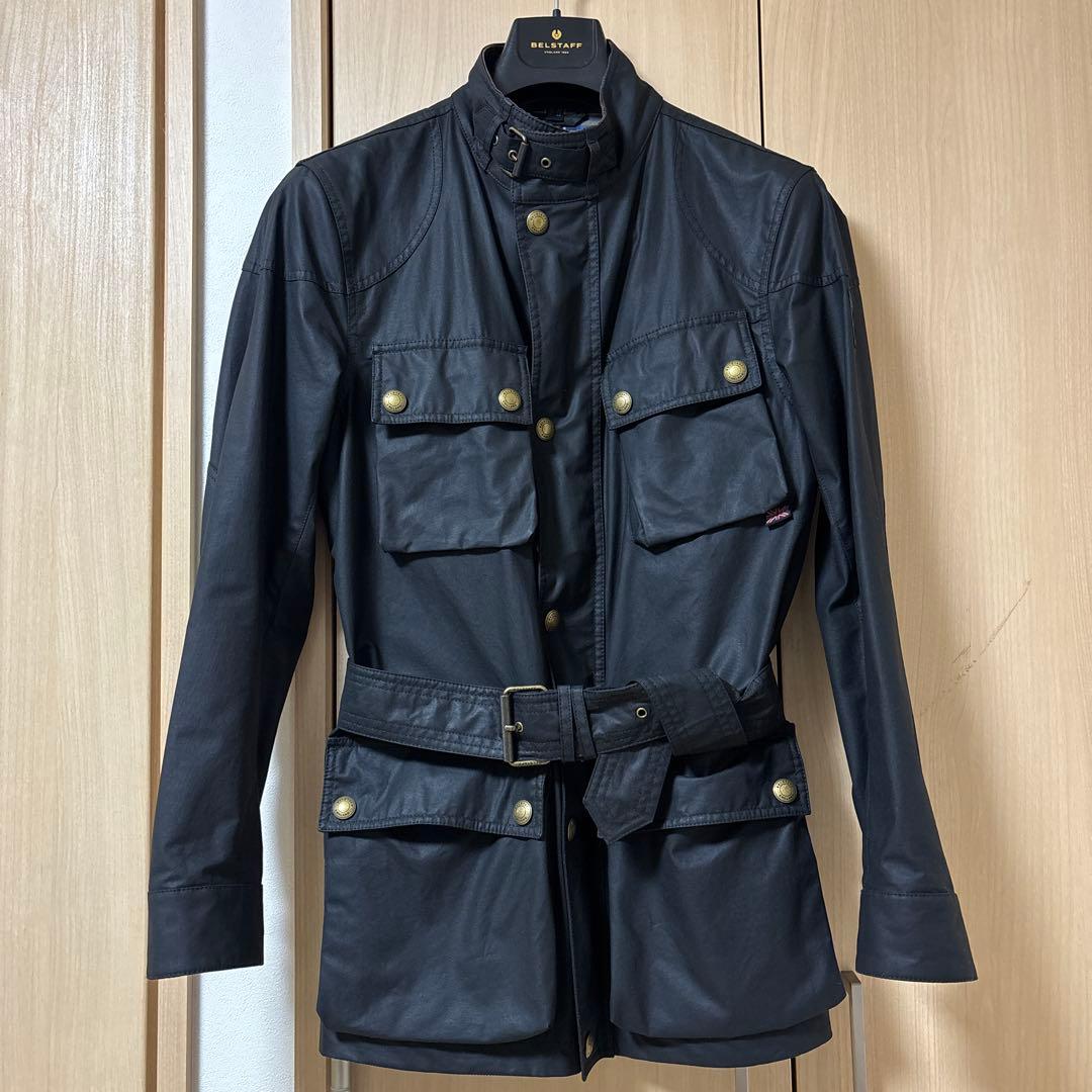 BELSTAFFベルスタッフ トライアルマスターバブアー　美品　モーターサイクル