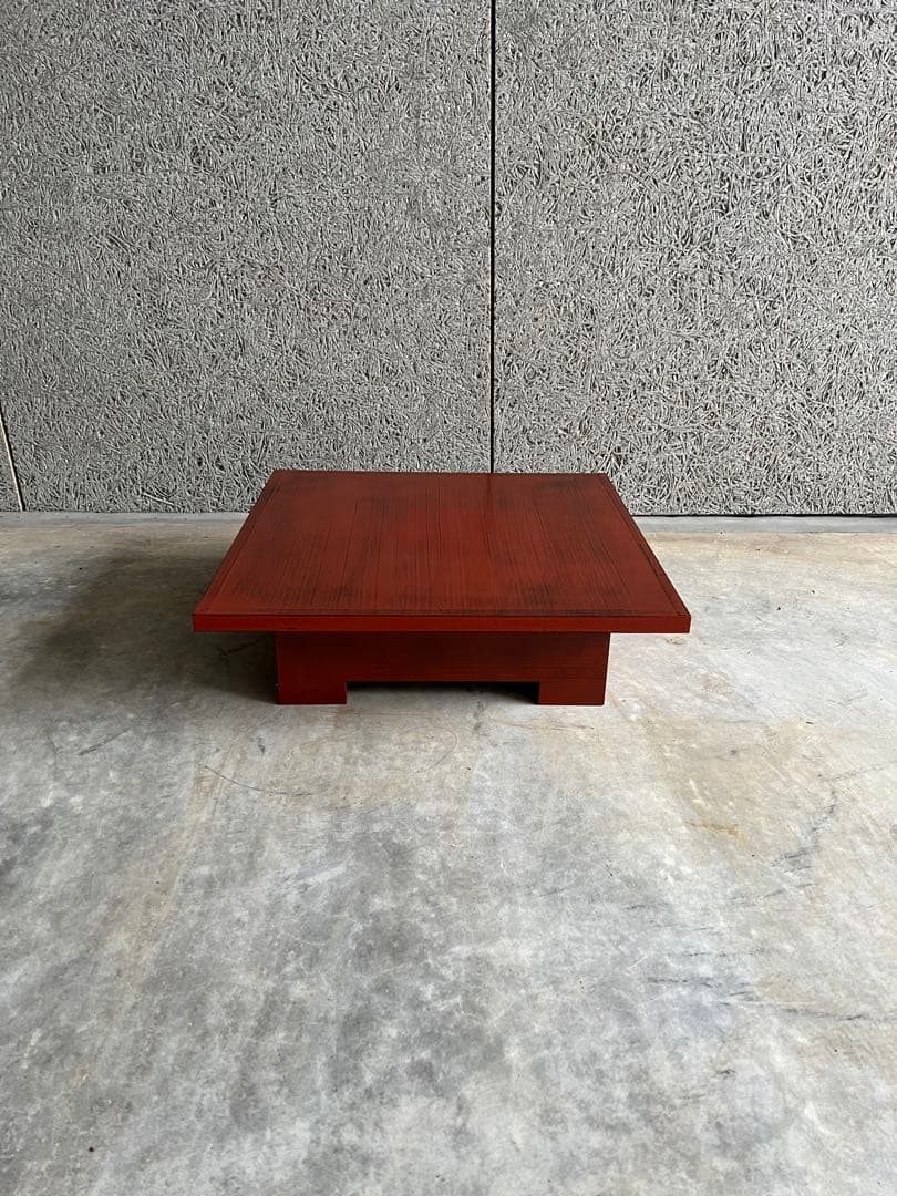 ✨【和モダン・美品】漆塗り ちゃぶ台・座卓 角型 ローテーブル✨