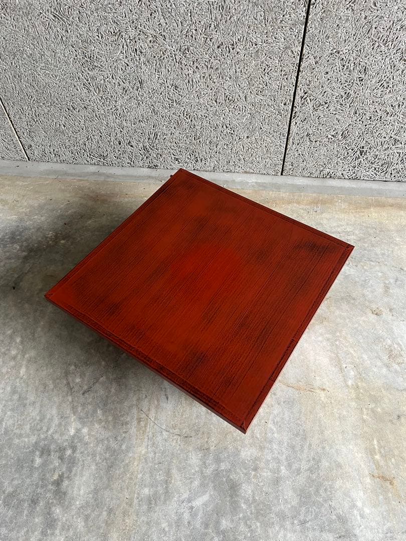 ✨【和モダン・美品】漆塗り ちゃぶ台・座卓 角型 ローテーブル✨