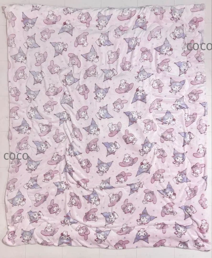 毛布 掛け布団 あったか もこもこ マイメロ マイメロディ クロミ サンリオ