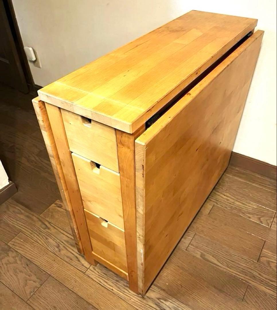 ろびん　IKEA NORDEN ノールデン　バタフライテーブル　廃盤品