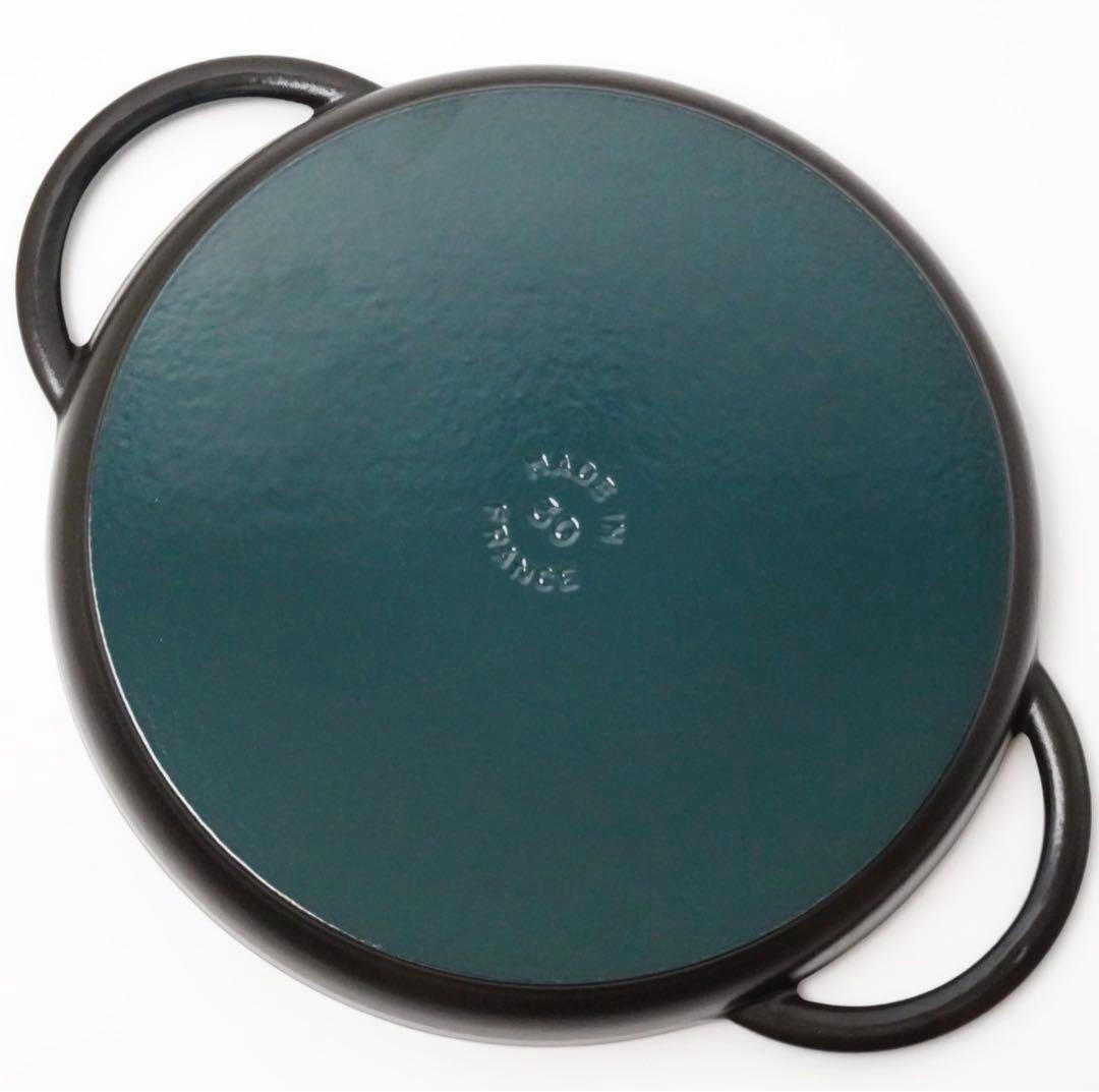 【美品】ストウブ staub ピュアグリル　ラウンド 30cm ブラック