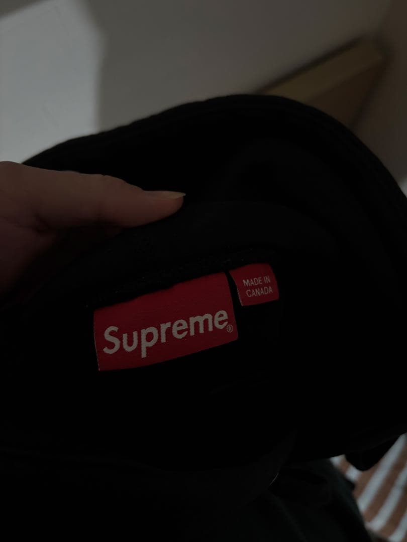 Supreme S Logo Hooded ブラック