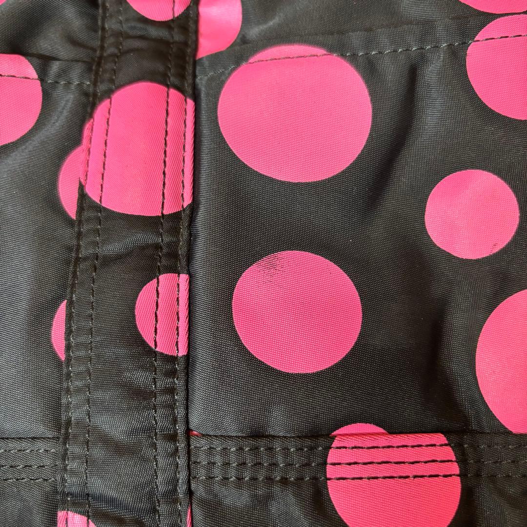 限定品PORTER ポーターX-girl 草間彌生 ボストンバッグ 水玉 ピンク