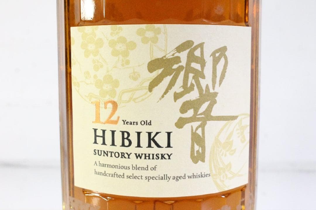 【未開栓】響 HIBIKI 12年 意匠ボトル 花鳥風月 700ml 43% ①