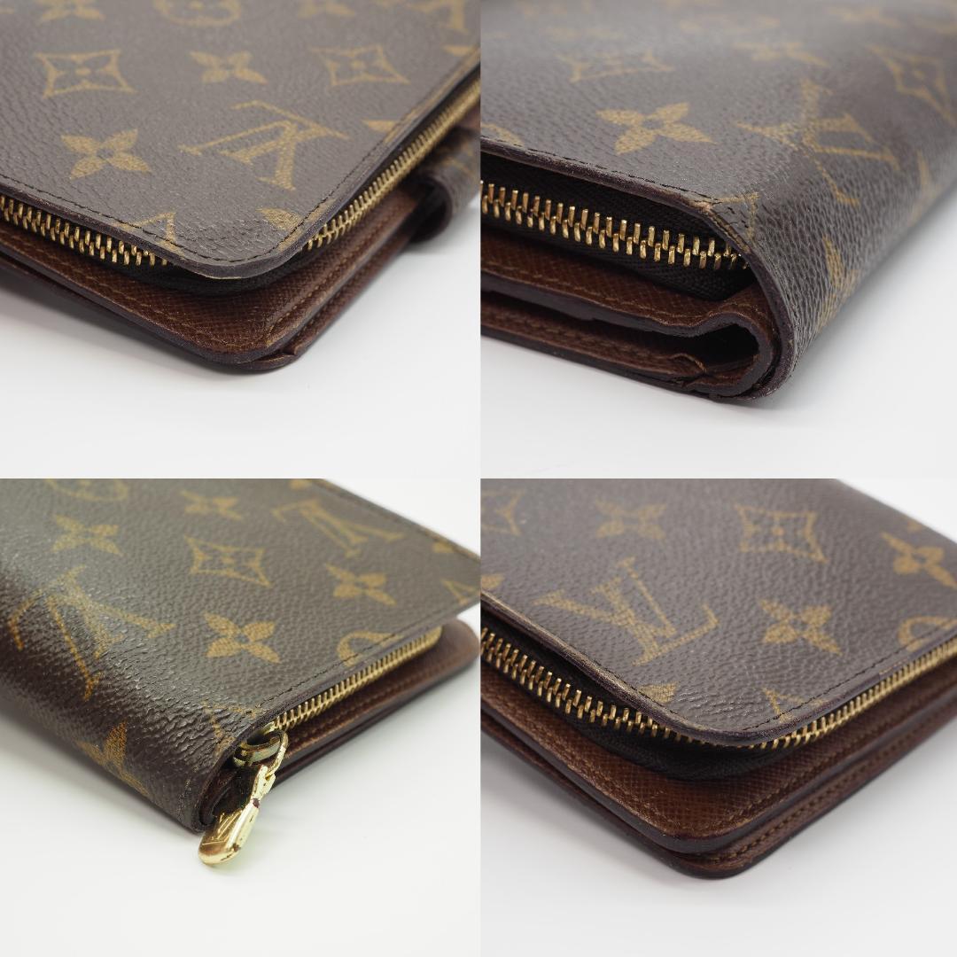 Louis Vuitton モノグラム ポルトパピエ ジップ 二つ折り財布