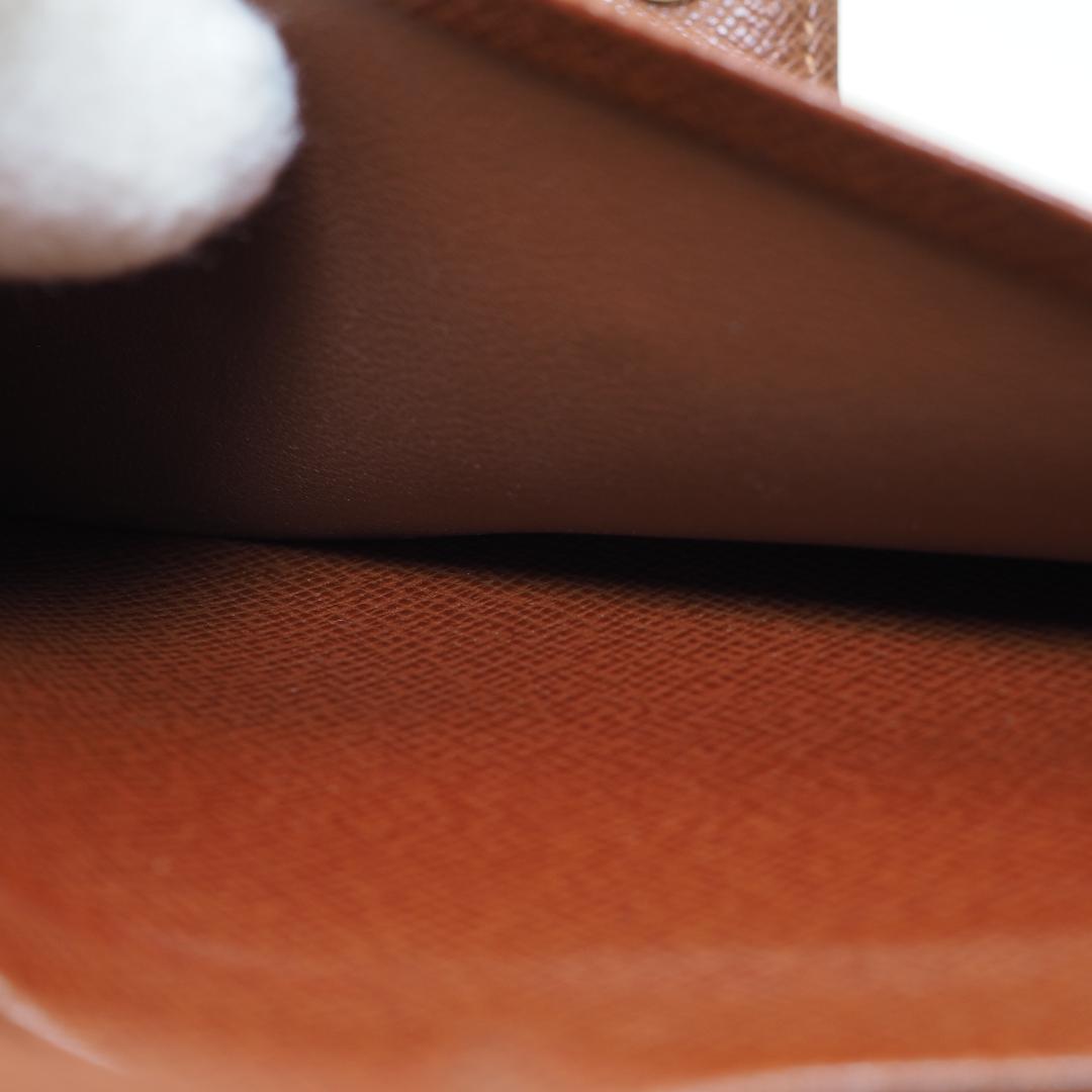 Louis Vuitton モノグラム ポルトパピエ ジップ 二つ折り財布