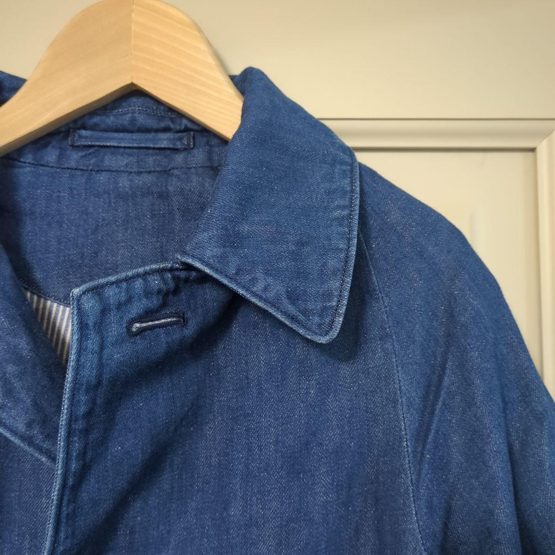 45R コットンリネンのデニムコート サイズ1