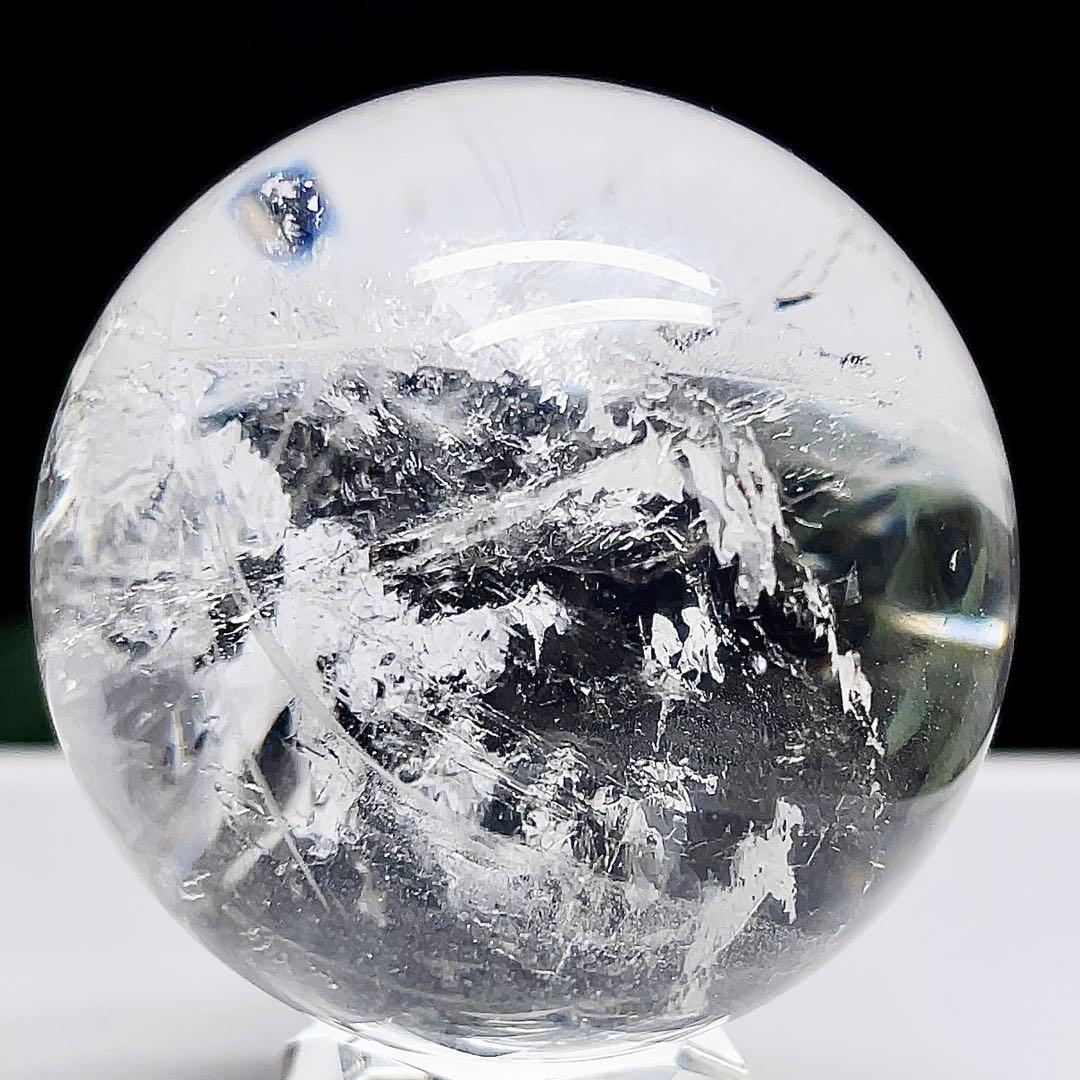 ヒマラヤ水晶　水晶　丸玉　スフィア　パワーストーン　天然石　【超美品】 2