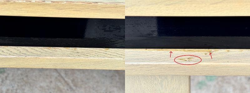 ☆送料無料☆ 造作家具 / ダイニングテーブル / ハイチェア用 / 照明付