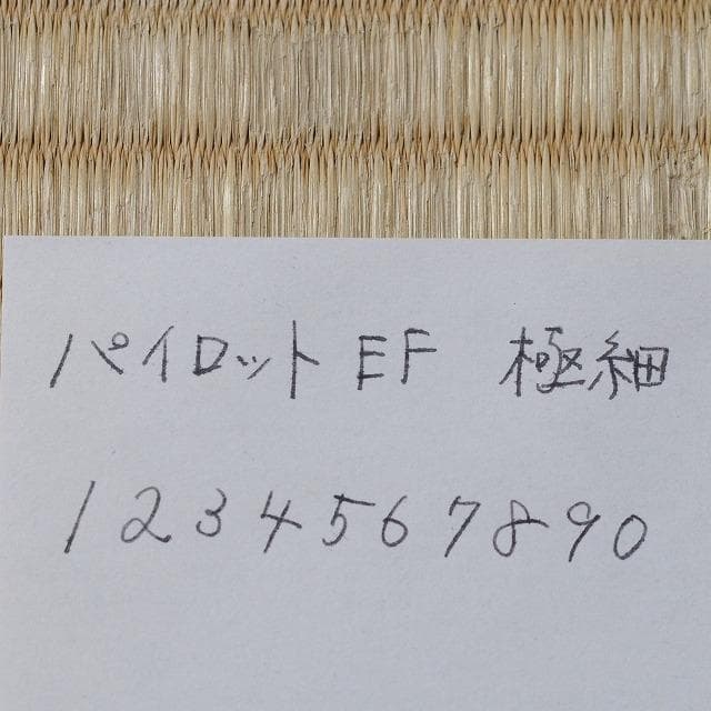 2代目 極細 パイロット カスタム 万年筆 14K ニブがでかい EF
