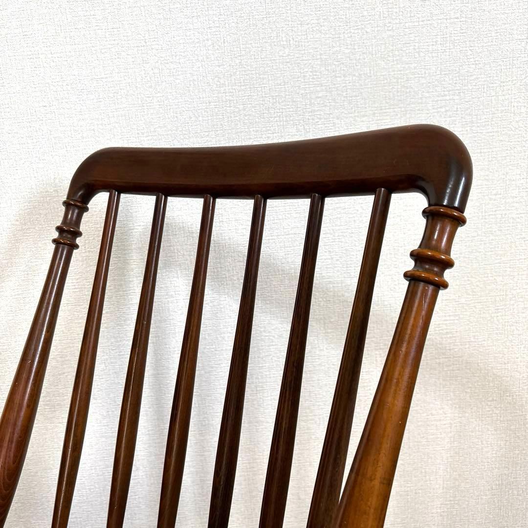 【良品】オールドカリモク ロッキングチェア 希少 ヴィンテージ