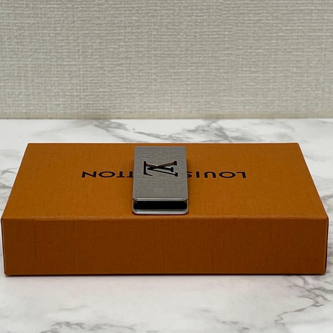 ルイヴィトン マネークリップ ビルクリップ・シャンゼリゼ M65041 シルバー