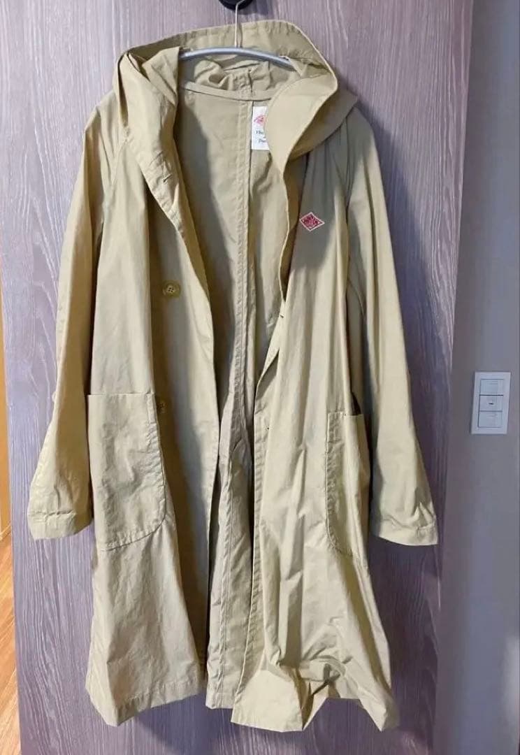 DANTON フード付きロングコート