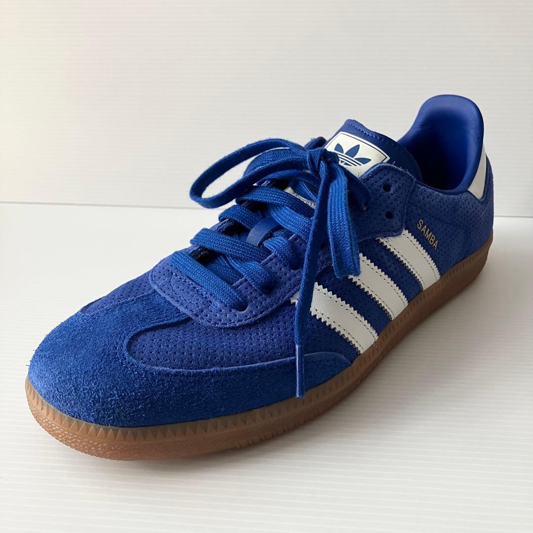 【極美品】アディダス サンバ ロイヤルブルー スニーカー 27cm