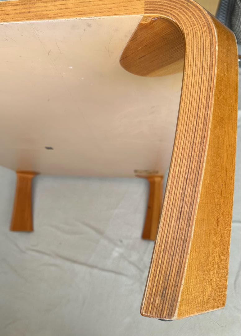 天童木工　座卓　テーブル　曲木