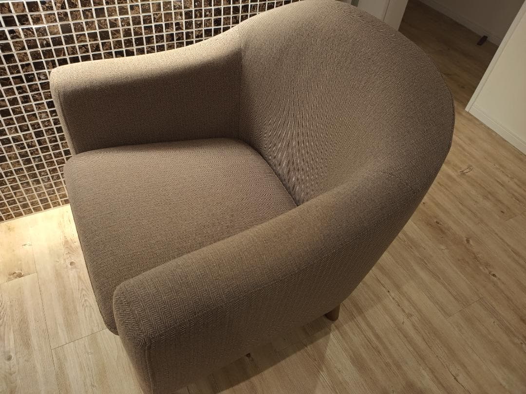 送料込み ニトリ 一人掛けアームチェア シャルパ3　ソファー アクセンチュア