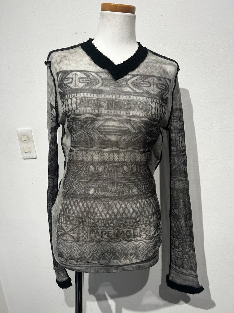 jean paul gaultier ゴルチェ　パワーネット メンズ　48