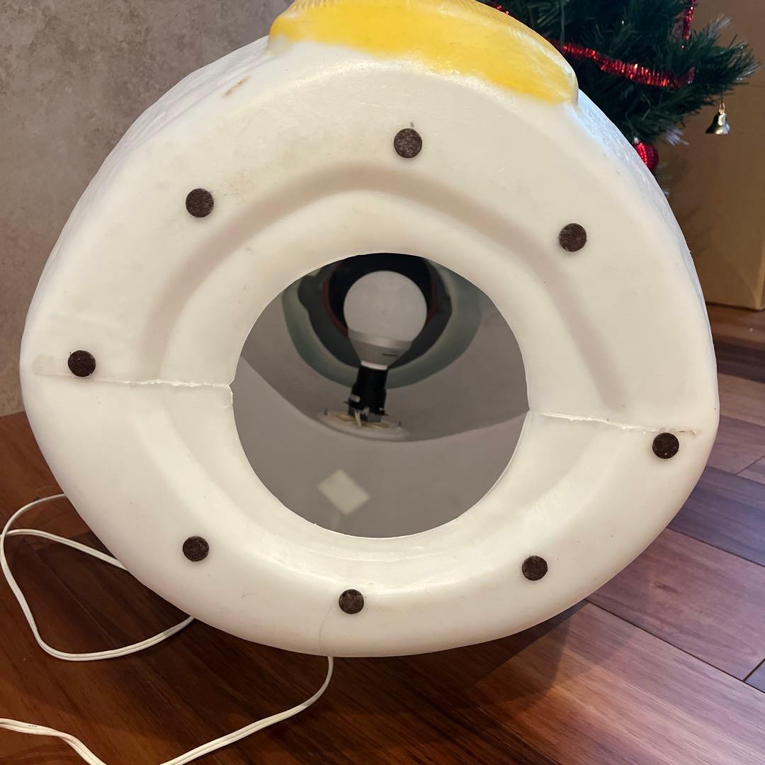 クリスマス　雪だるま　イルミネーション　光る　スノーマン　イルミネーションライト