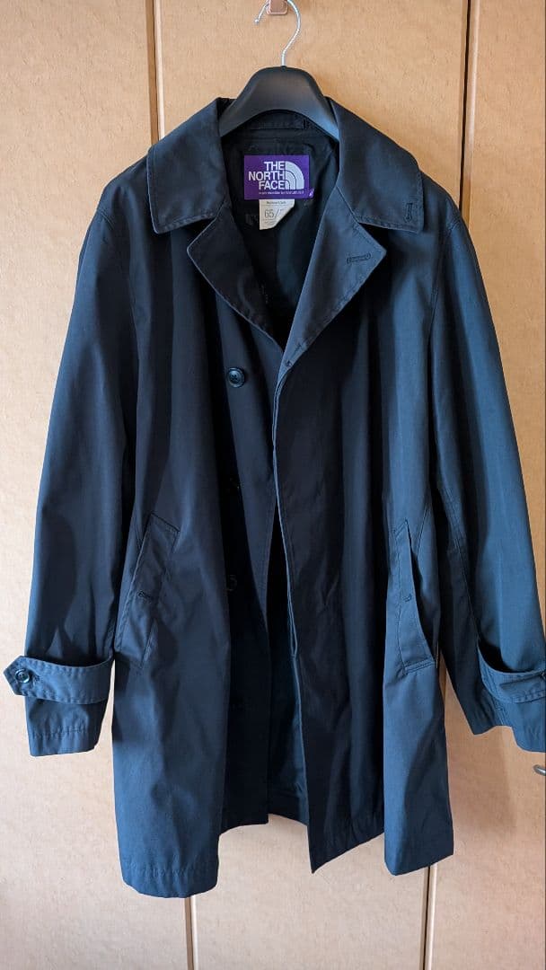 【中古】THE NORTH FACE ステンカラーコート　XL　黒