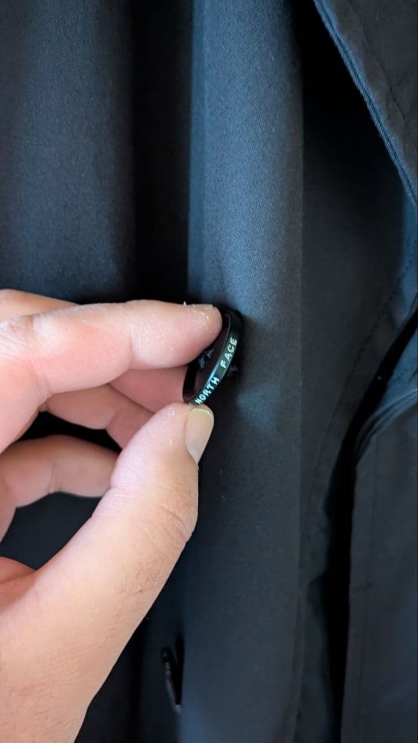 【中古】THE NORTH FACE ステンカラーコート　XL　黒