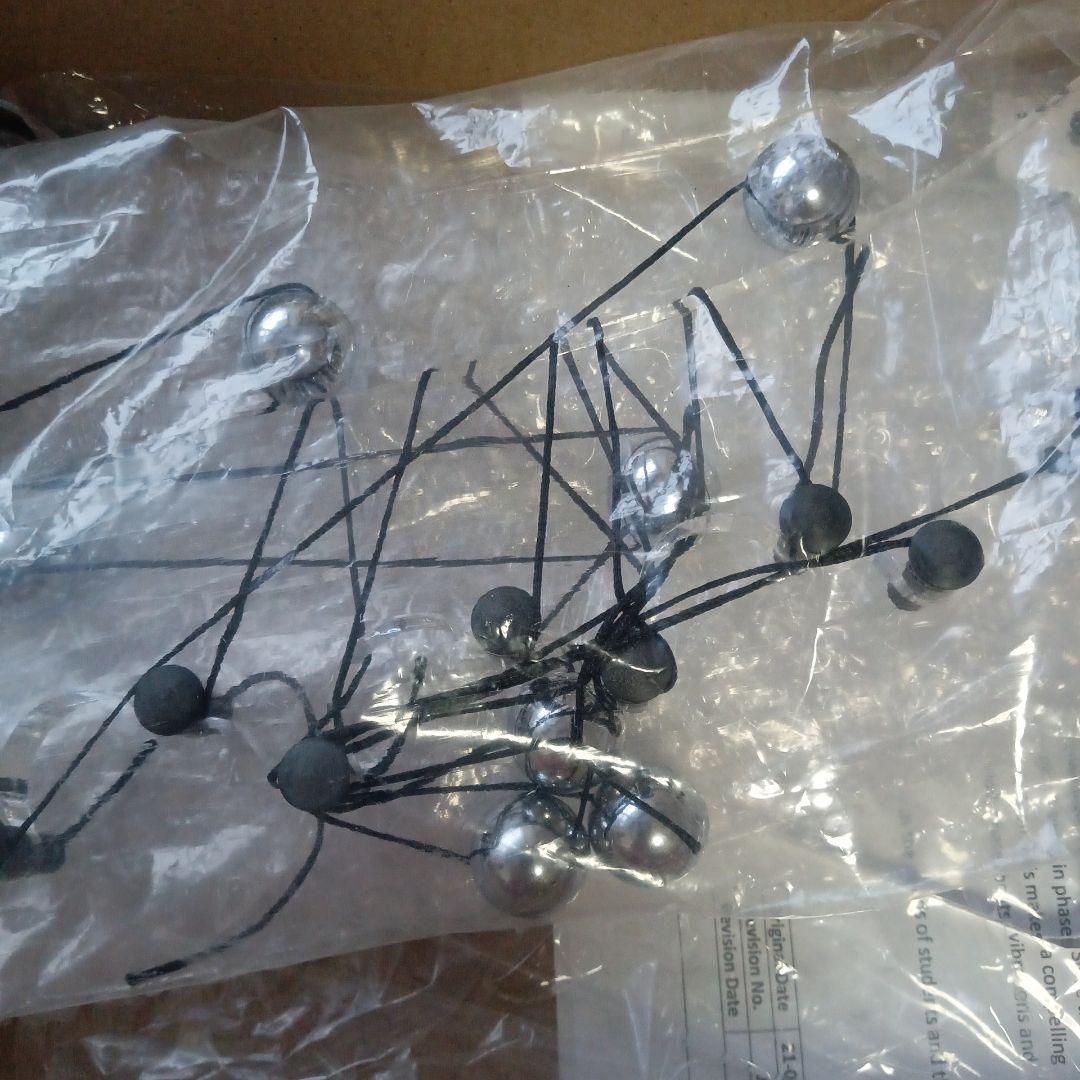 マグファイン.ペンデュラムウェーブス9連振り子（本体透明タイプ）