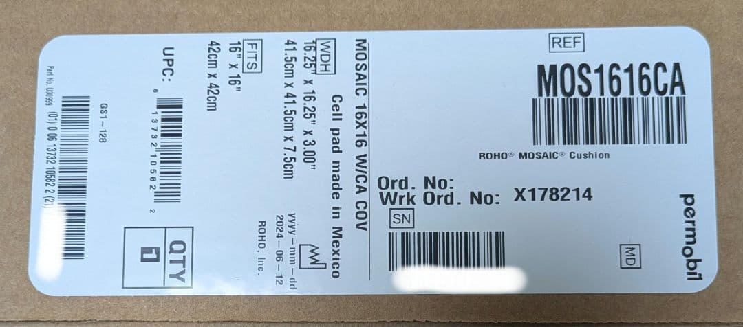 新品未使用　ROHOクッション