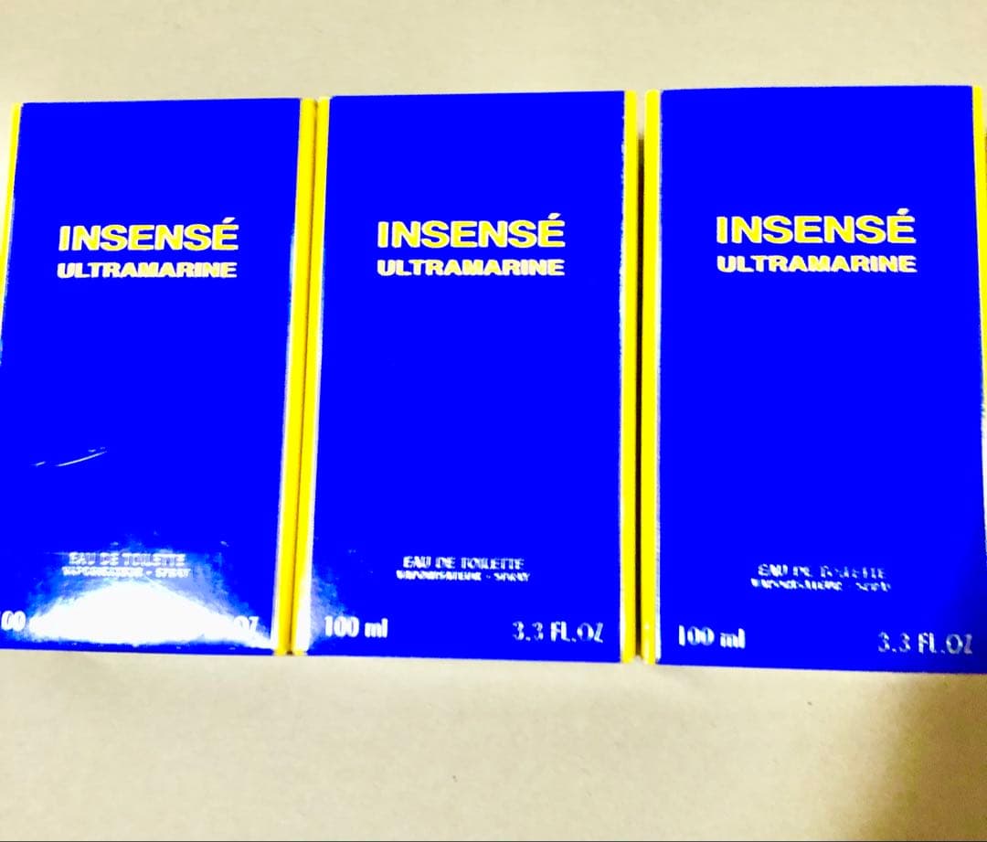 【新品】 ジバンシー ウルトラマリン 100ml×3本 セット・送料込み！