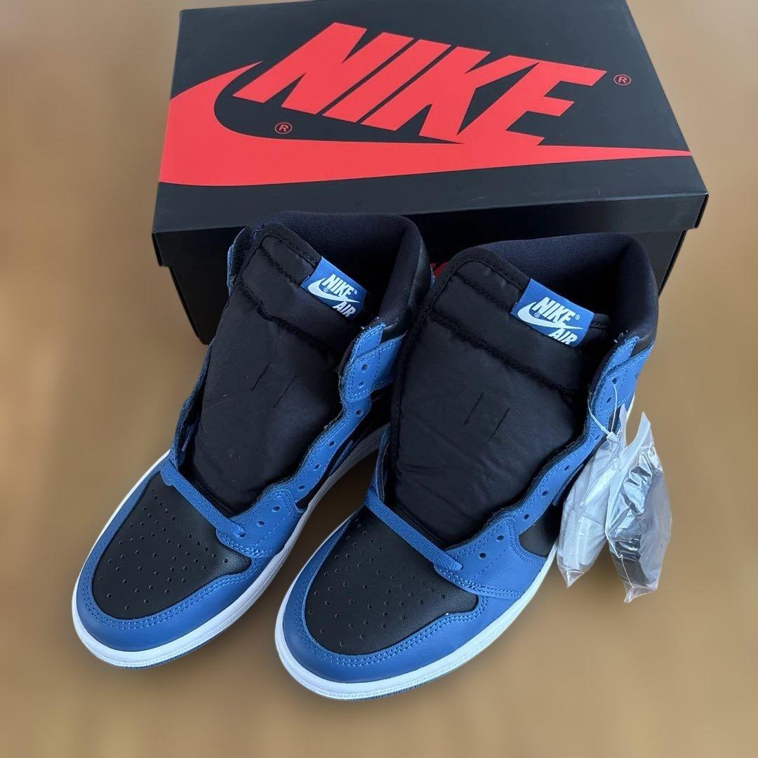 ナイキ エアジョーダン1レトロ ハイ OG ダークマリーナブルー