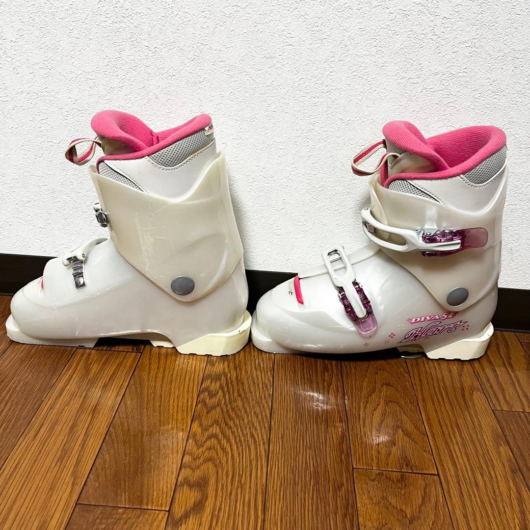 【ガールズ】elan 140cm Hart 24.0cm 女子 スキーセット