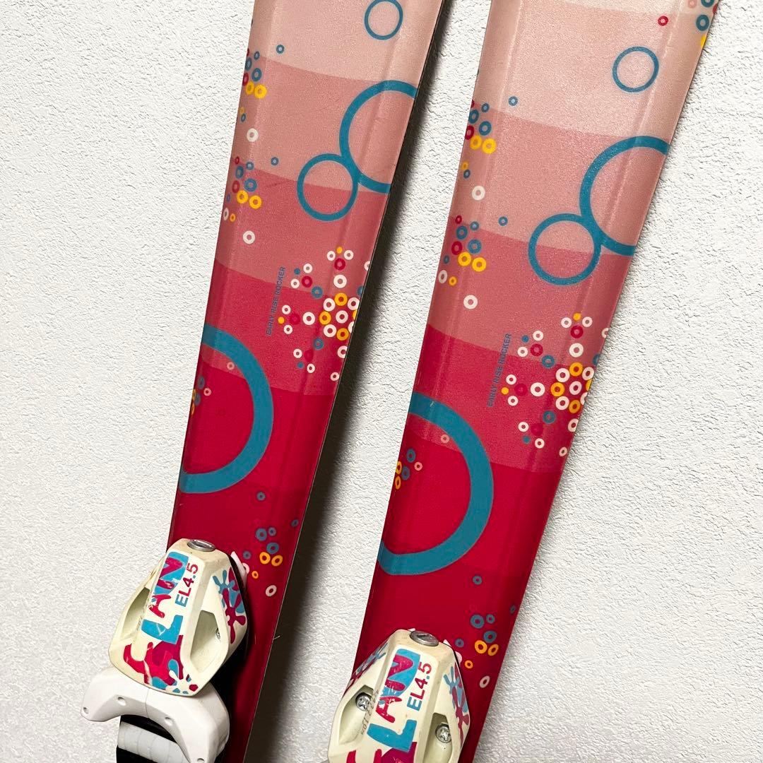 【ガールズ】elan 140cm Hart 24.0cm 女子 スキーセット