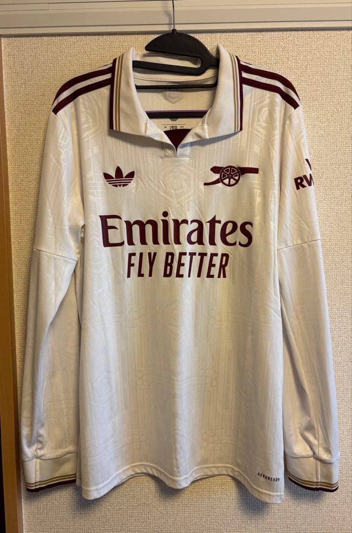 アディダス25-26 アーセナルFC 3rd ユニフォームサッカー長袖