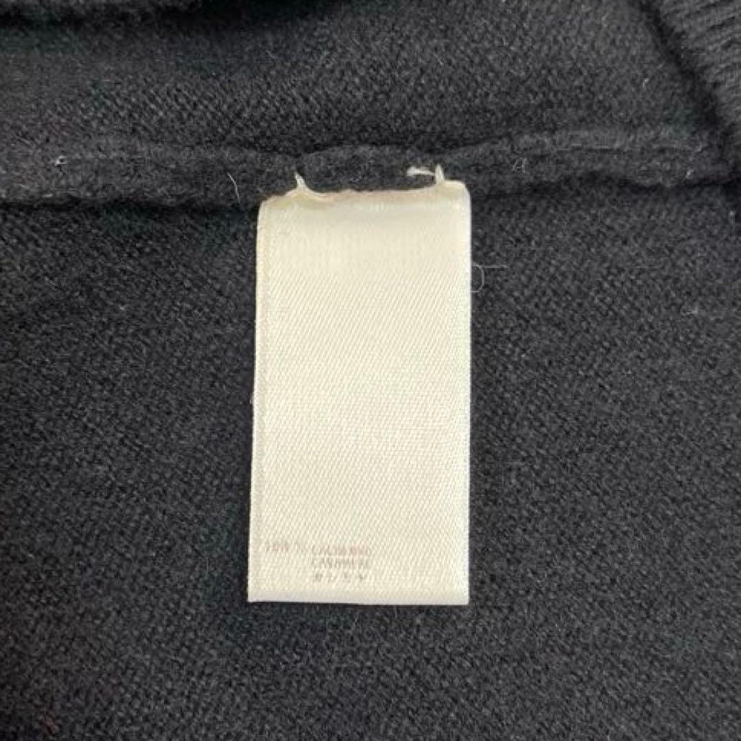 美品✨️ルイ・ヴィトン カシミヤ100% Vネックセーター S エンブレムチェーン