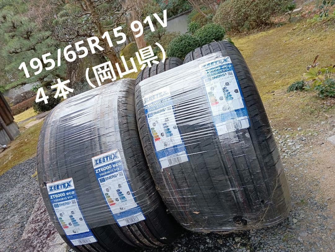 11日限定特価４本組　195/65R15 91V　ZEETEX ZT6000